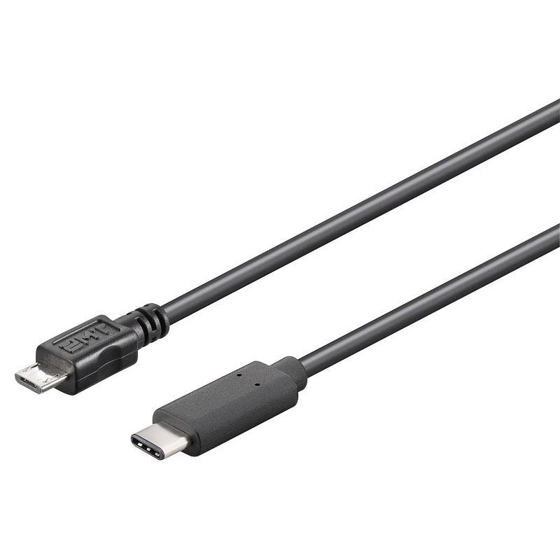 Conexión USB-C 3.1 macho-macho micro USB-B 2.0
