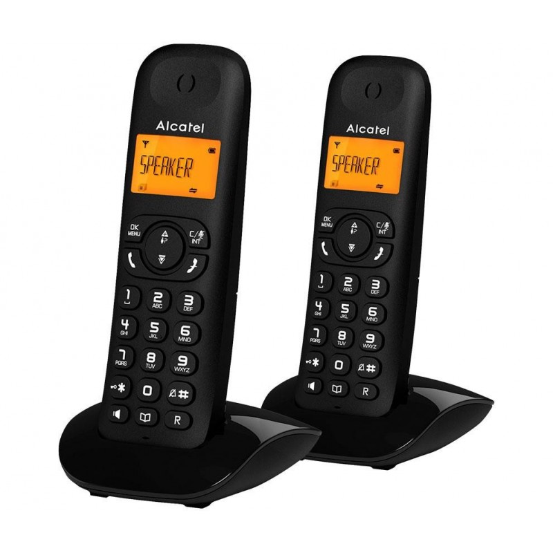 Duo de teléfonos inalámbricos digital ALCATEL C350
