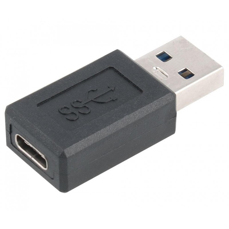 Adaptador USB A  macho a USB-C hembra