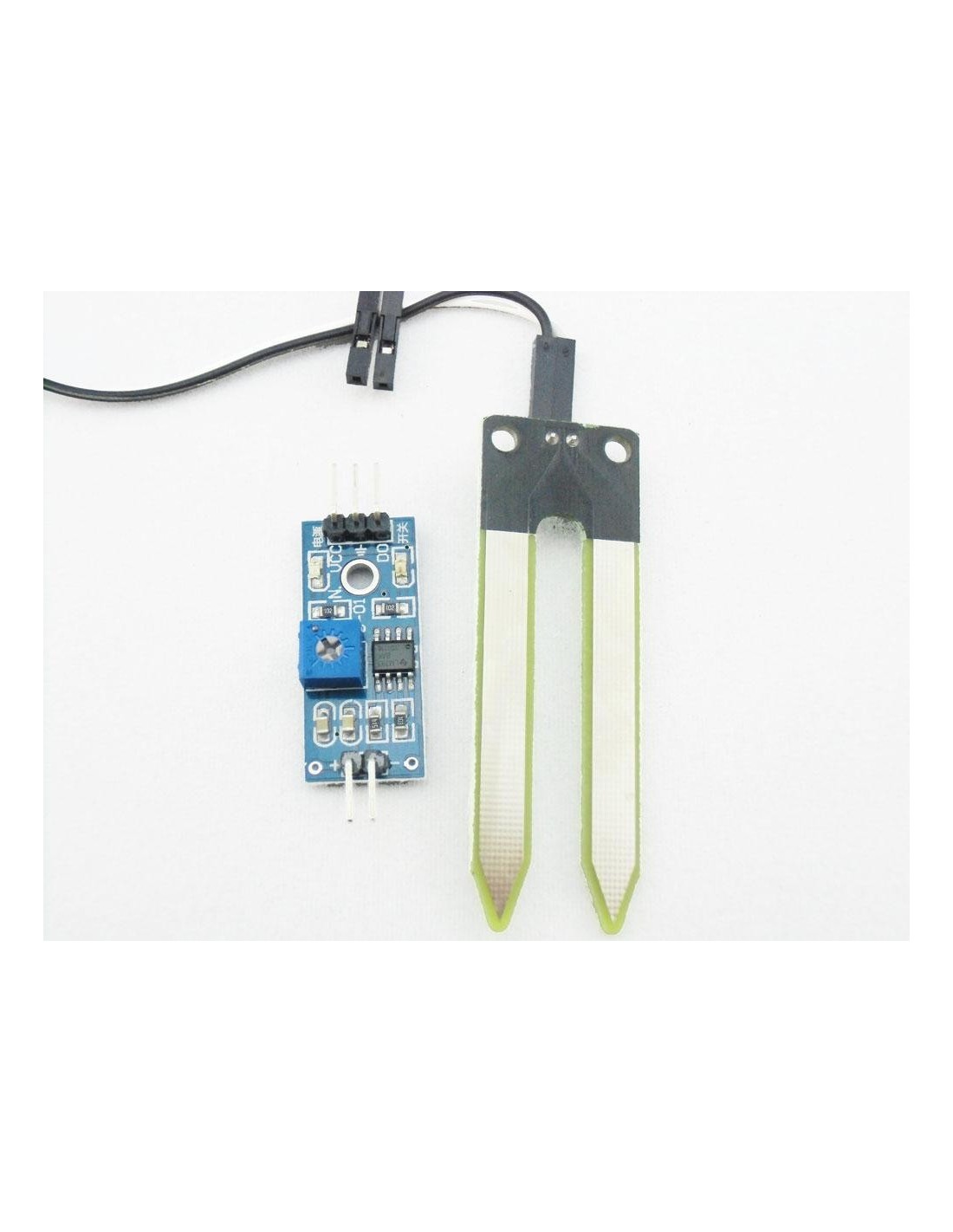 Módulo de detección de humedad de Higrómetro de suelo con sensor de humedad  para Arduino