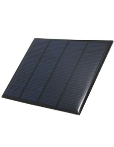 Panel solar con cables 5 5V 180mA 95x95mm