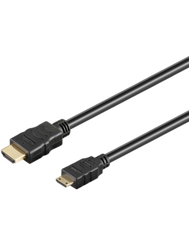 Conexión HDMI macho a Mini HDMI macho 2 5 metros 