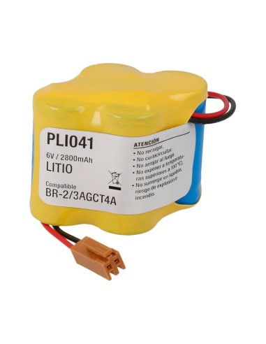 Pack baterías de Litio BR-2/3AGCT4A 6 0V/2800mAh