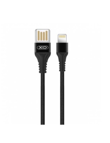 Cable NB118 carga rápida USB Lightning 1m negro 