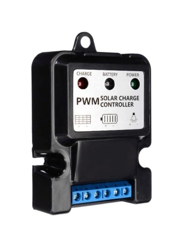 Regulador PWM 10A para sistemas 12v o 24v – solar y más