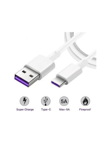 Conexión USB-A a USB-C 3 0 5A carga y datos 1m