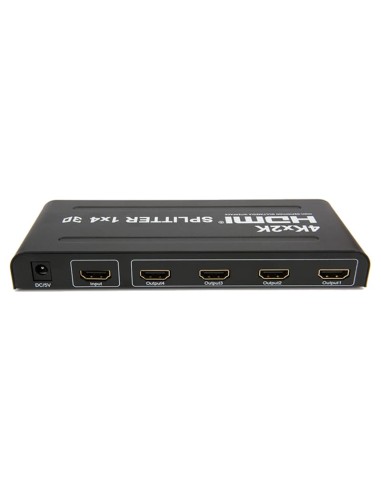 Splitter HDMI 1 entrada 4 salidas soporte 4K