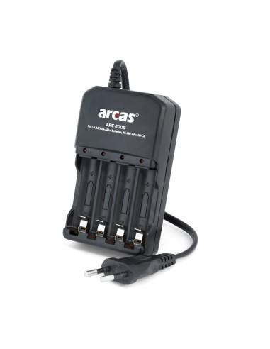Cargador baterias 1-4 AAA/AA NI-MH