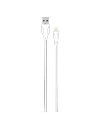 Cable Lightning macho a USB A macho 1 metro Blanco