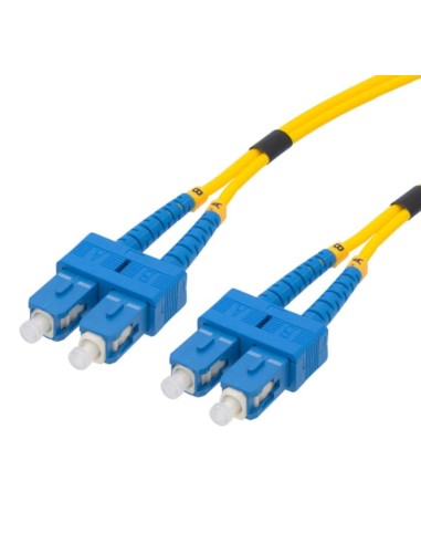 Cable fibra óptica SC/UPC a SC/UPC Monomodo Duplex