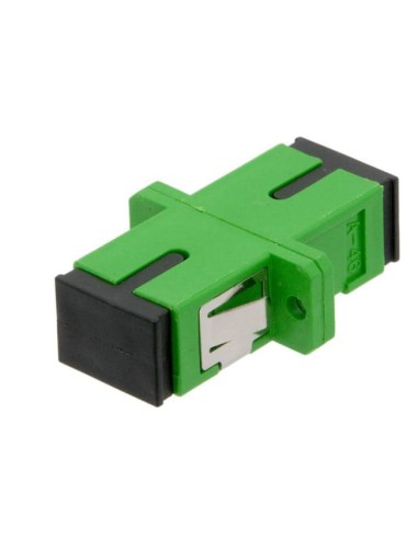 Conector adaptador SC/APC a SC/APC simplex