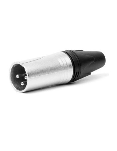 Conector XLR macho 3 Pins  emelec 