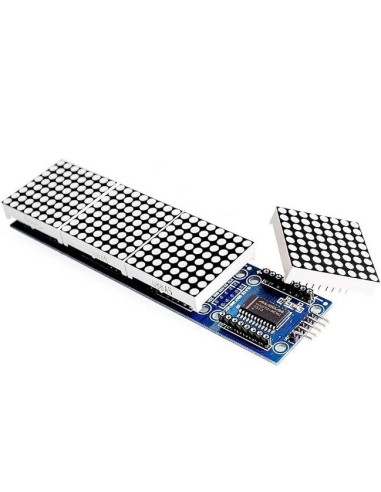 Módulo matriz de  LED 8X8 3mm 4 módulos MAX7219