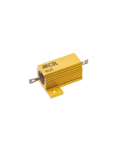 Resistencia bobinada metálica 470 Ohmios 25W Axial