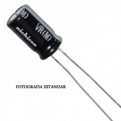 Condensador arranque motor electrico 450 V con cable 30.0 uF Blanco