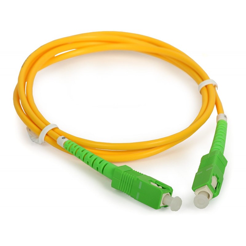 Conexion fibra óptica SCAPC/SCAPC 10mts