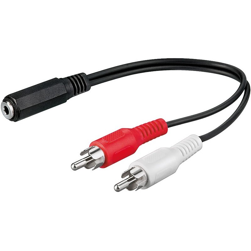 Conector Jack 3.5 estero con Cable